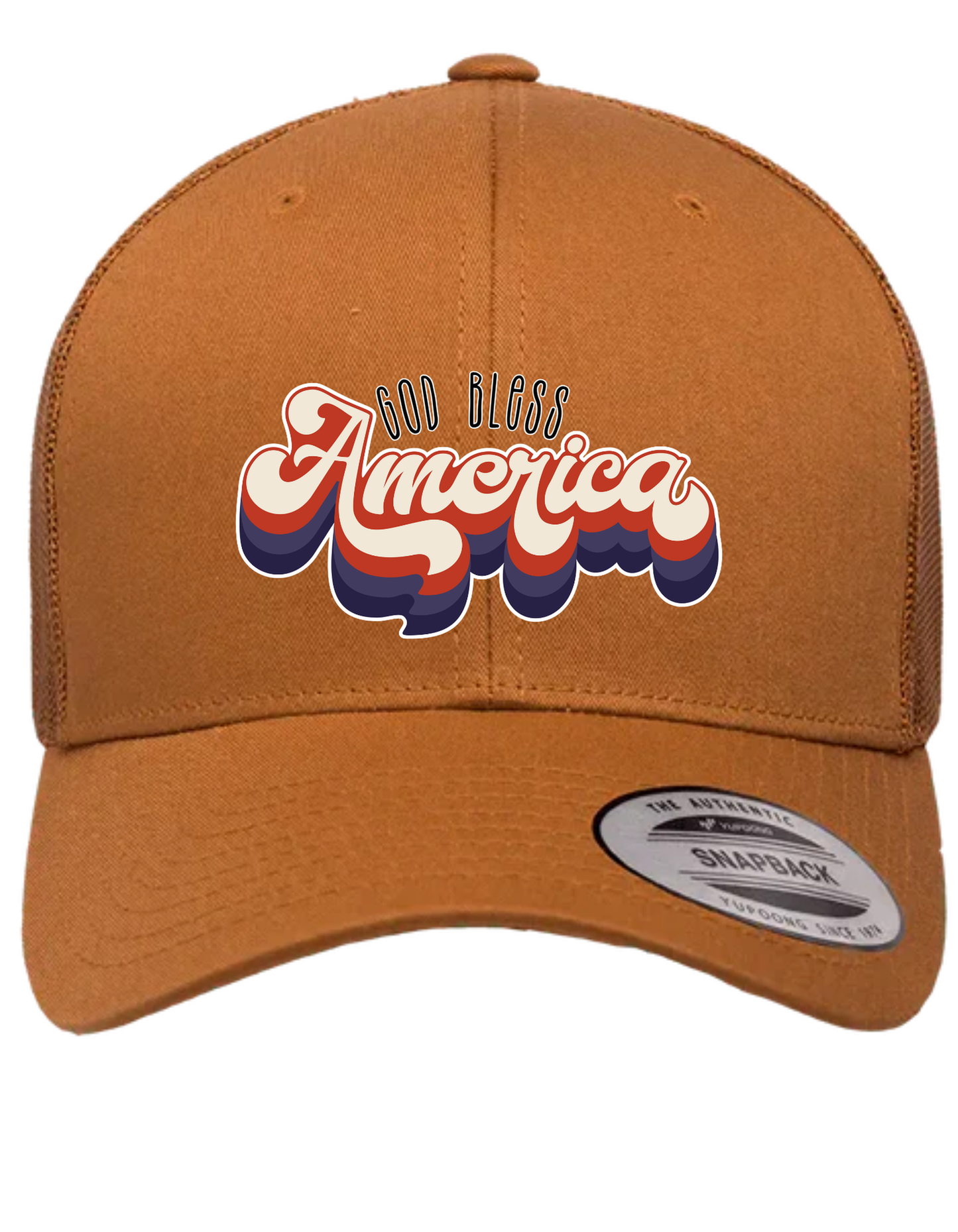 God bless America trucker hat