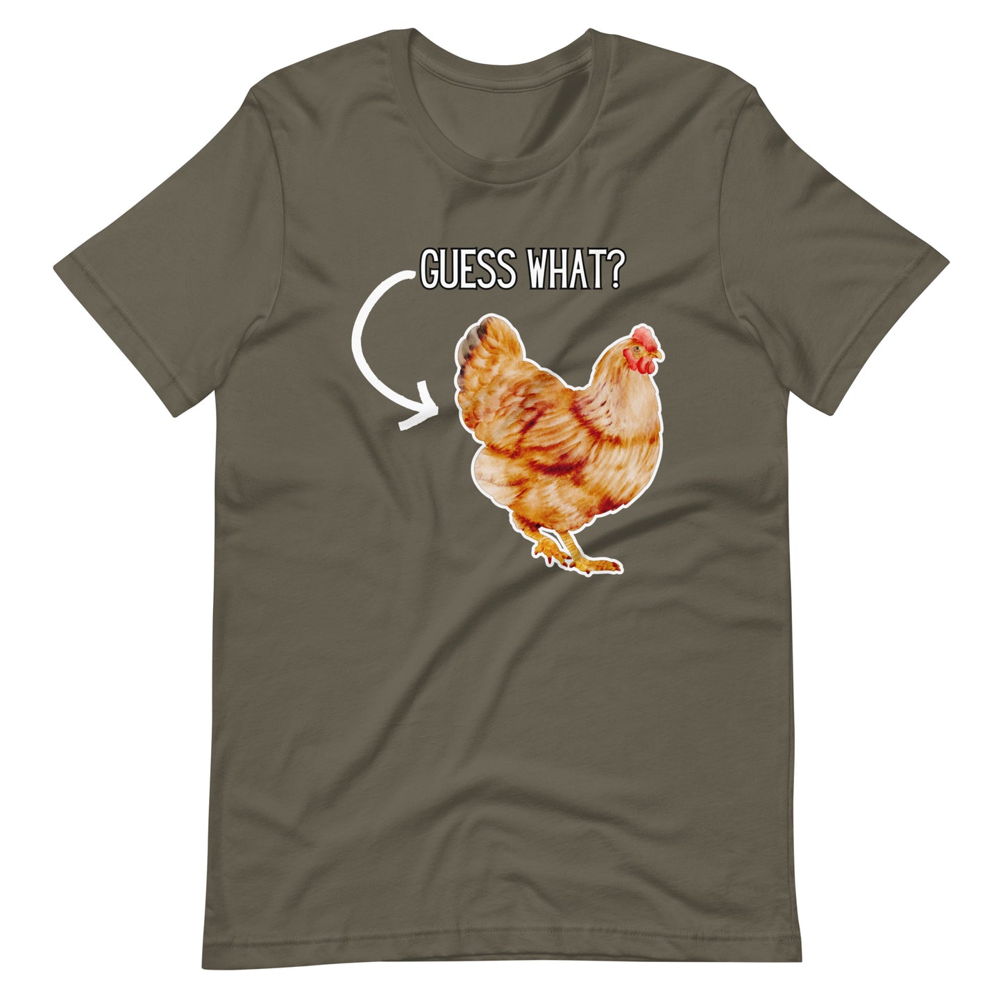 Guess What? Chicken Butt! Funny t-shirt