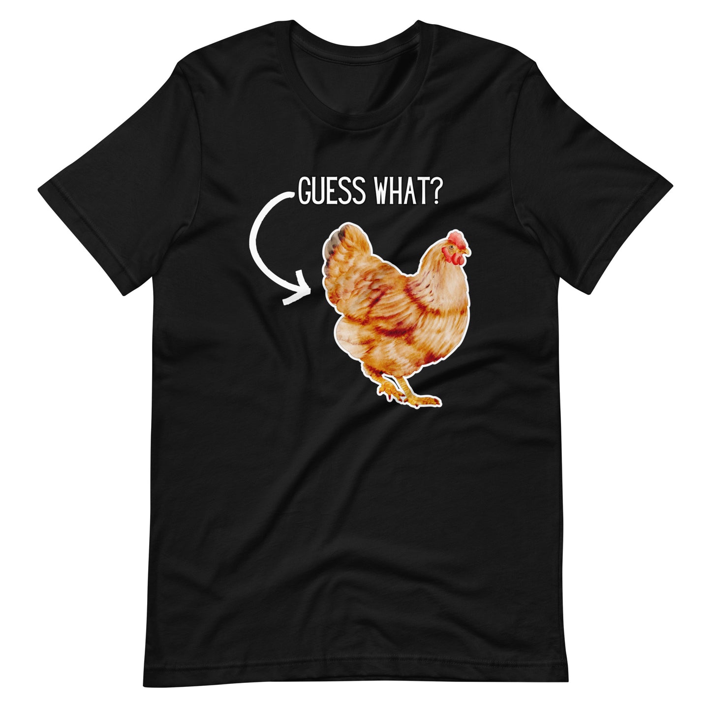 Guess What? Chicken Butt! Funny t-shirt