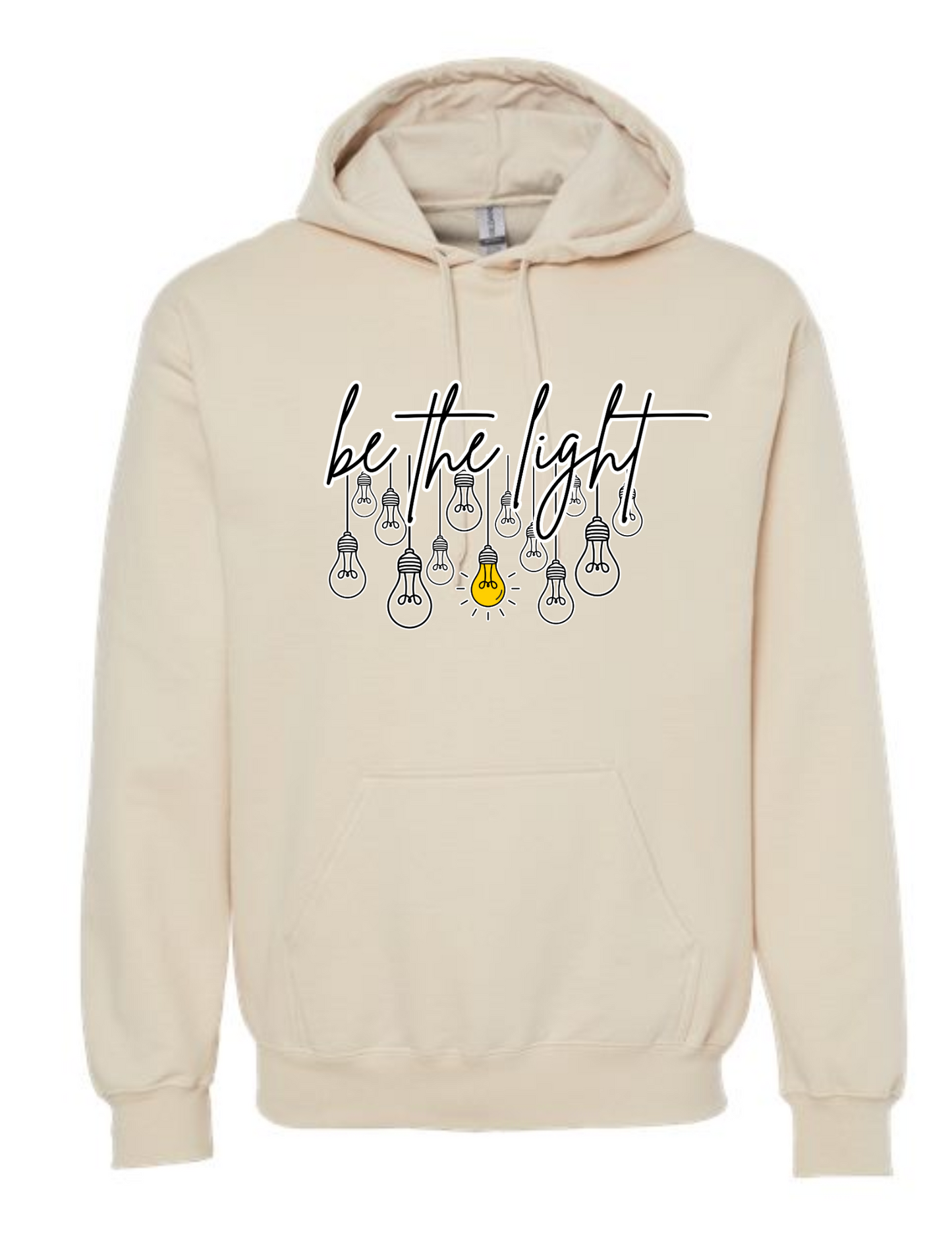 be the light- hoodie