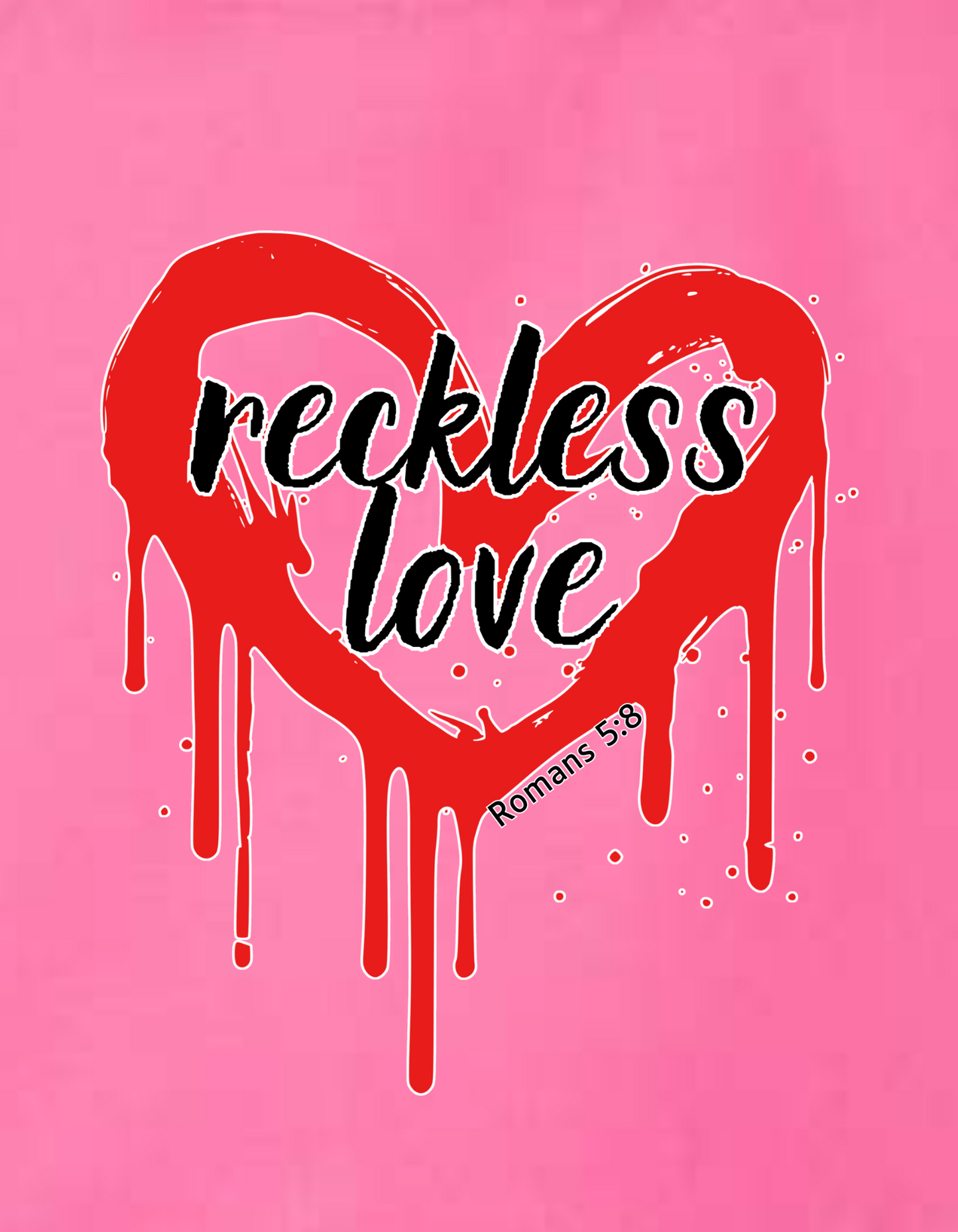 Reckless love - canvas tote bag