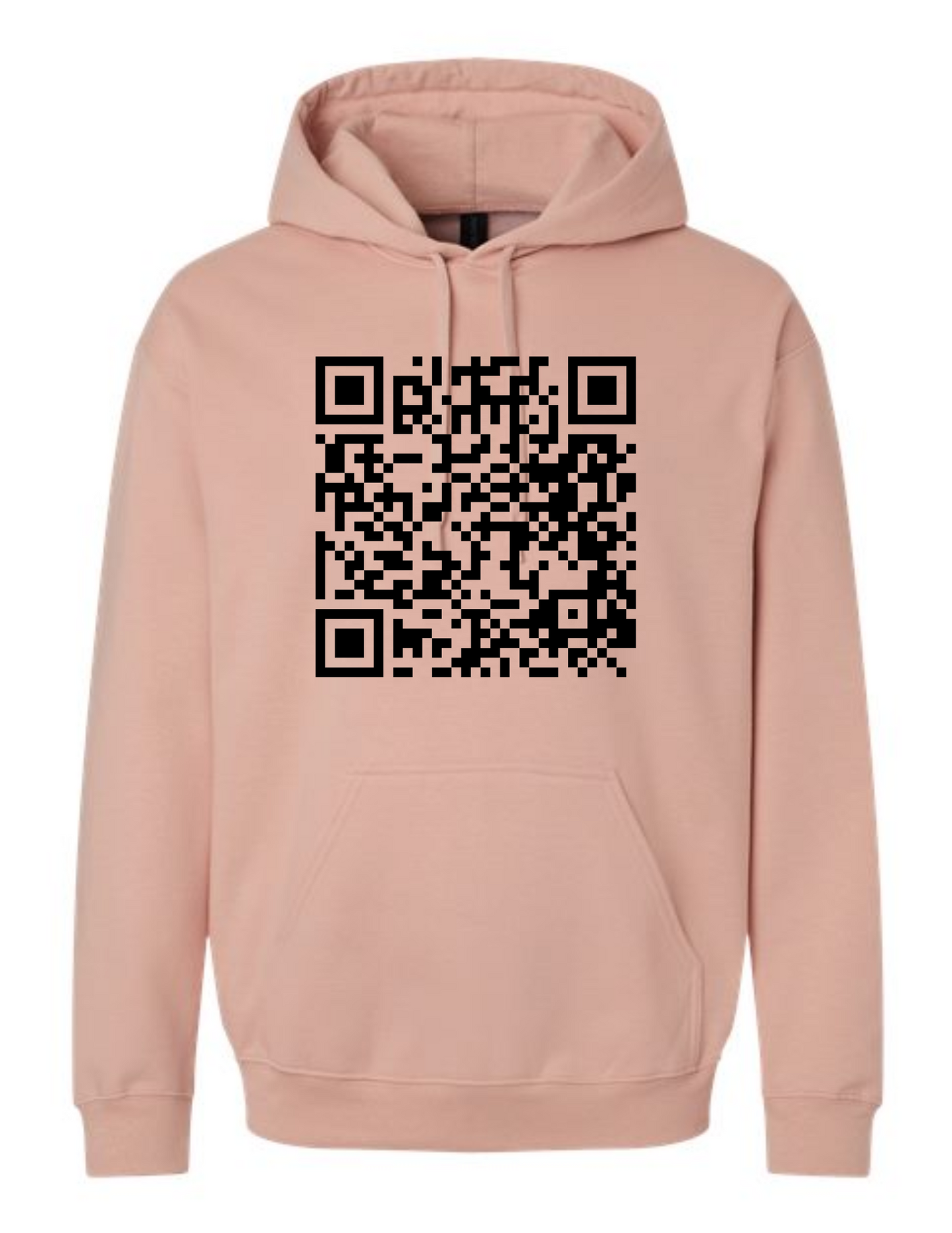 Jesus Loves You QR Code - Hoodie