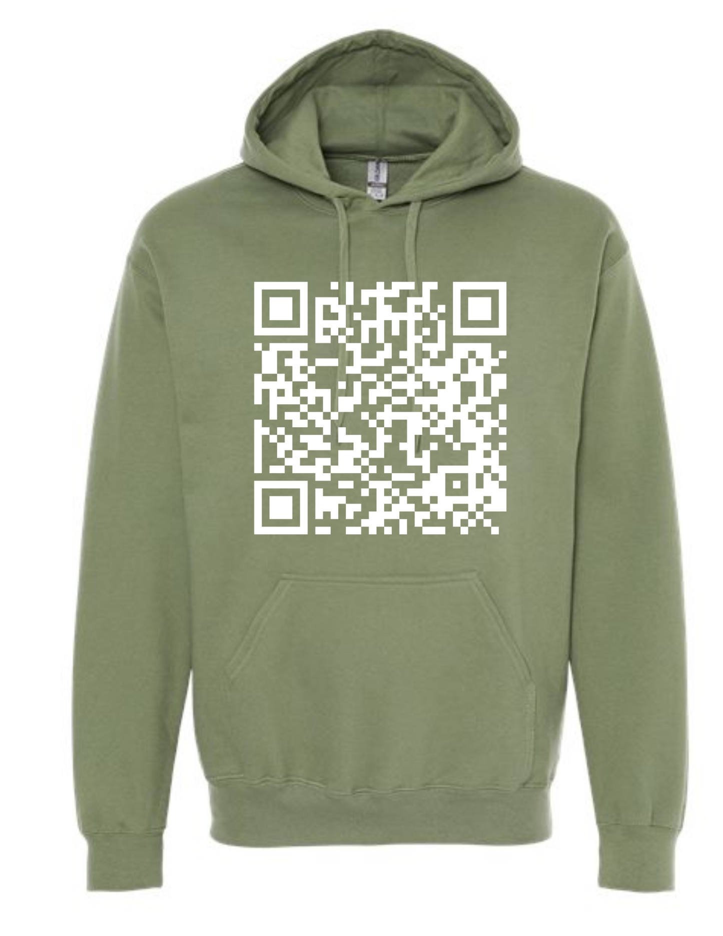 Jesus Loves You QR Code - Hoodie