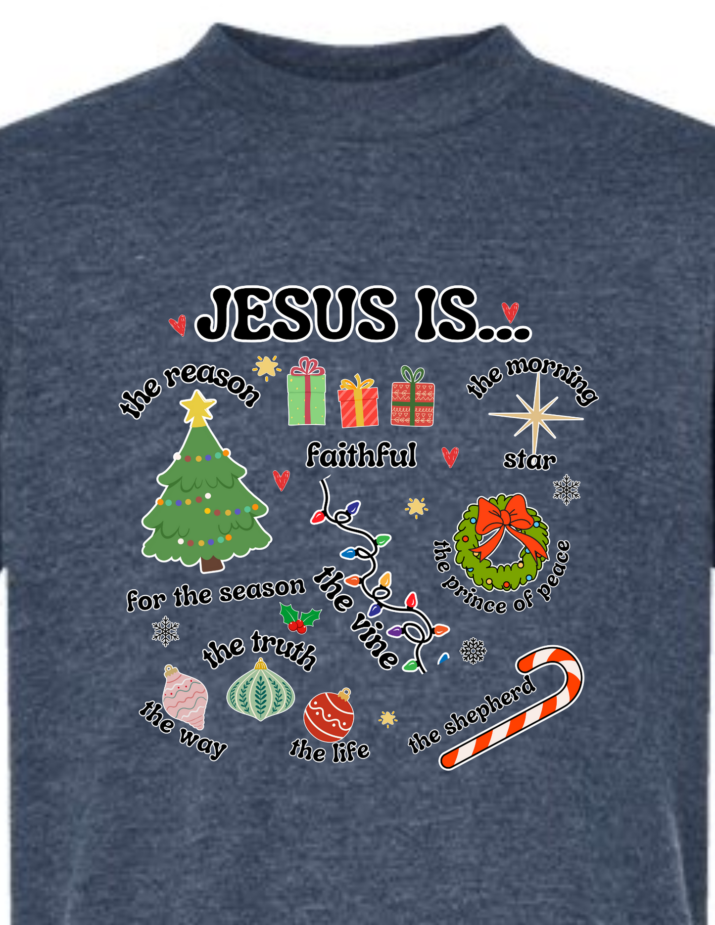 Jesus is... - Christmas kids t-shirt