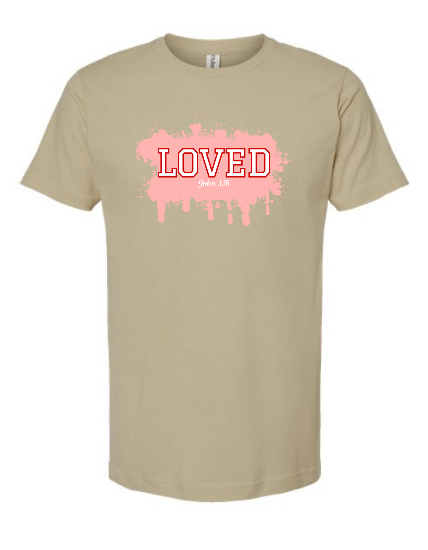 Loved - John 3:16 - tshirt