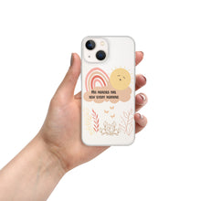 Load image into Gallery viewer, His Mercies are New Every Morning clear iPhone case, Bible Verse, Scripture Transparent Phone Case for iPhone 14 Pro Max 13, 12, 11, 7/8
