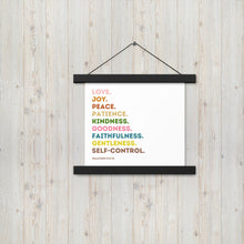 Load image into Gallery viewer, Fruit Of The Spirit | Canvas Wall Art | Kitchen Wall Decor | Christian Wall Decor | Bible Verse Wall Art
