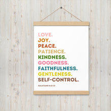 Load image into Gallery viewer, Fruit Of The Spirit | Canvas Wall Art | Kitchen Wall Decor | Christian Wall Decor | Bible Verse Wall Art
