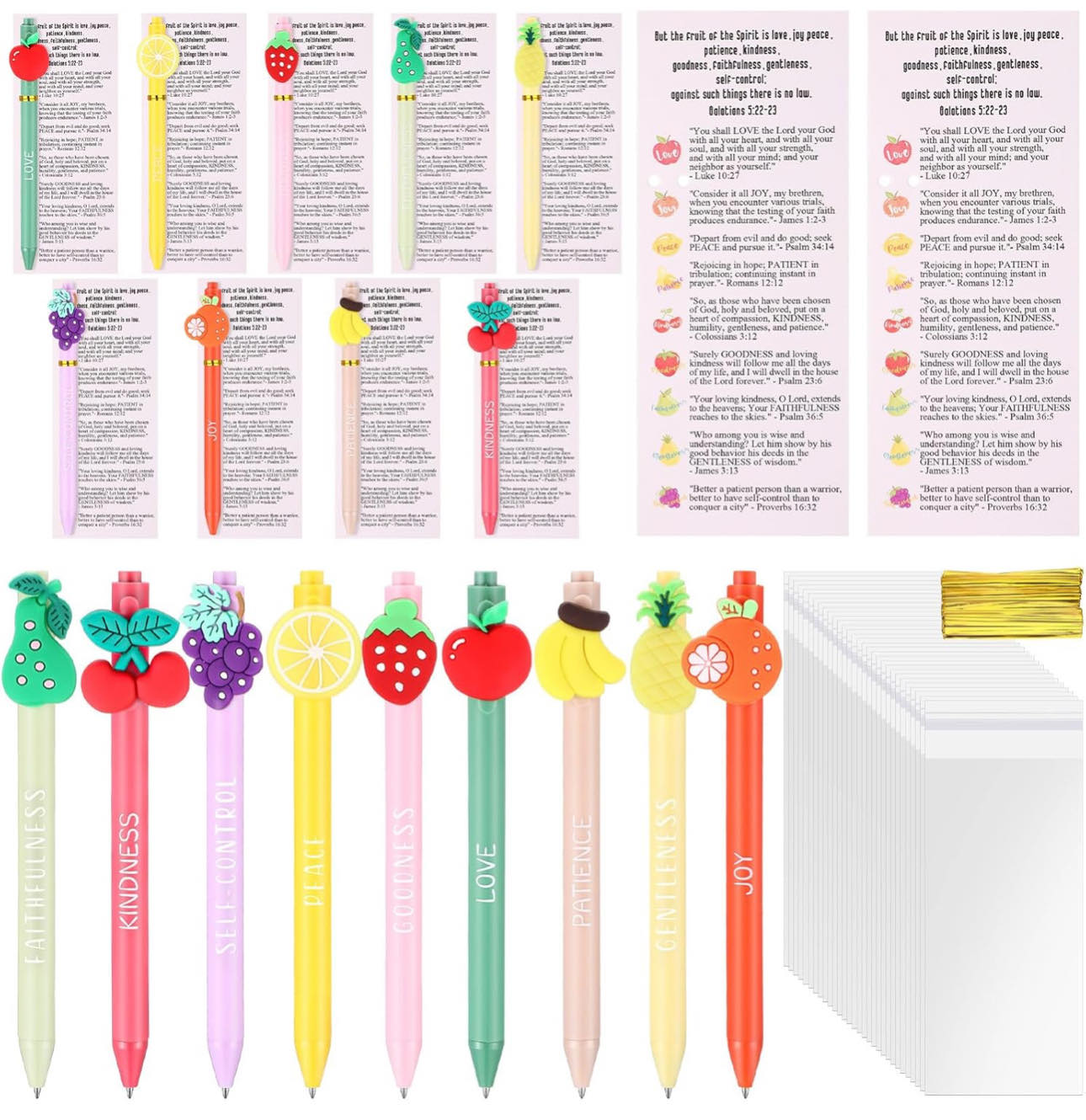 fruit of the spirit pen set