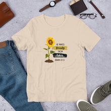 Load image into Gallery viewer, He makes beauty from ashes t-shirt
